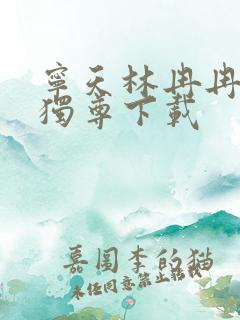 宁天林冉冉医武独尊下载