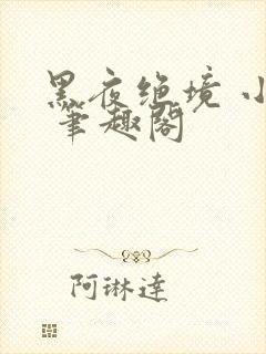 黑夜绝境 小说 笔趣阁
