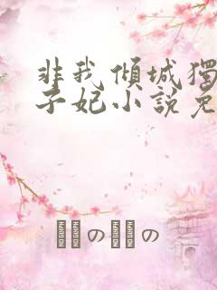 非我倾城独宠太子妃小说免费阅
