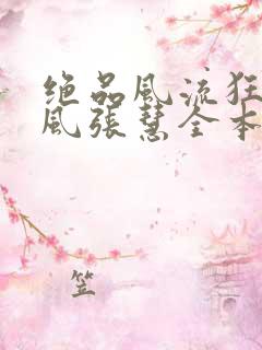 绝品风流狂医林风张慧全本小说免费阅读