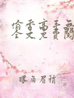 偷香高手无删减全文免费阅读