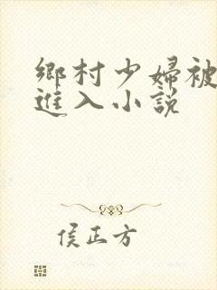 乡村少妇被猛烈进入小说