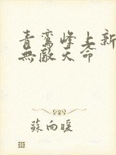 青鸾峰上新书 无敌天命