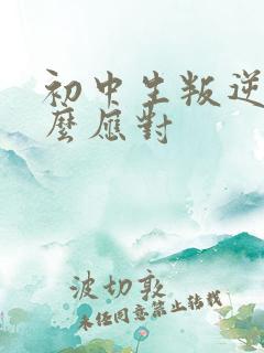 初中生叛逆期怎么应对