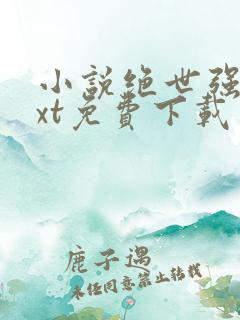 小说绝世强龙txt免费下载