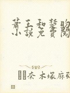 萧王和楚昀宁的小说免费阅读无弹窗