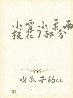 小雪小柔两个大校花7部分