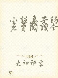 小说妻子的秘密免费阅读全文