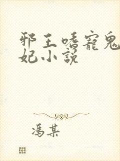 邪王嗜宠鬼医狂妃小说