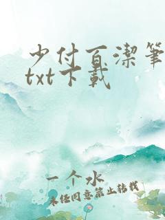 少付百洁笔趣阁txt下载