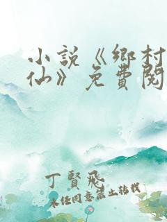 小说《乡村小医仙》免费阅读