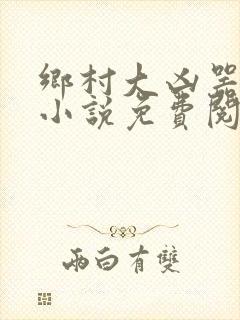 乡村大凶器在线小说免费阅读