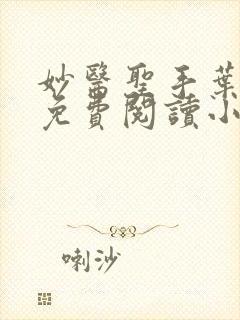 妙医圣手叶皓轩免费阅读小说