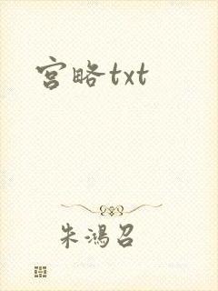 宫略txt