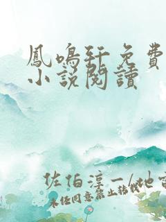 凤鸣轩免费言情小说阅读
