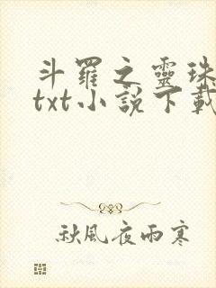 斗罗之灵珠神剑txt小说下载