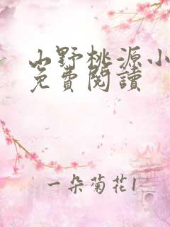 山野桃源小傻医免费阅读