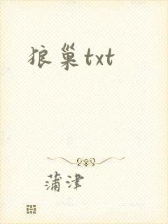 狼巢txt