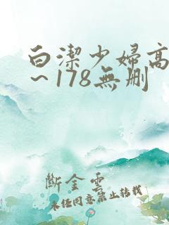 白洁少妇高义1～178无删