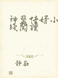 神医佳婿小说在线阅读