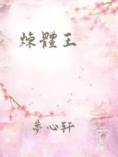 炼体王