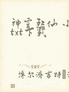 神霄煞仙 小说txt下载