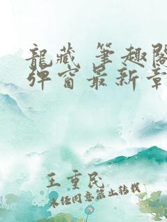 龙藏 笔趣阁无弹窗最新章节
