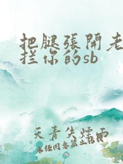 把腿张开老子臊拦你的sb