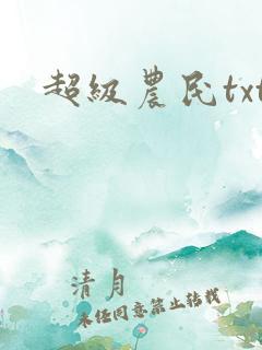 超级农民txt