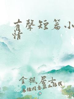有声短篇小说言情