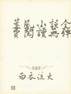 叶风小说全文免费阅读无弹窗