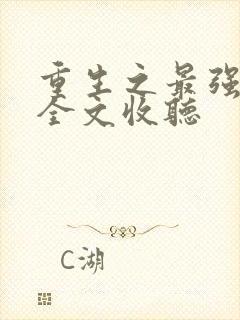 重生之最强剑神全文收听