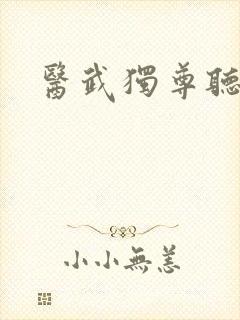 医武独尊听书