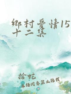 乡村爱情15第十二集