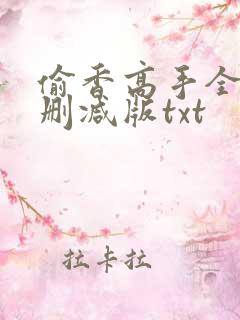 偷香高手全文无删减版txt