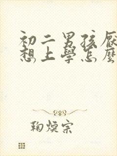 初二男孩厌学不想上学怎么办