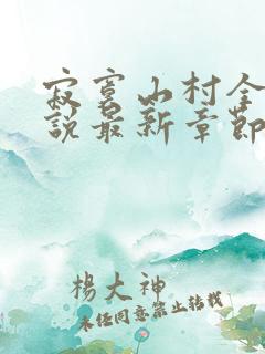 寂寞山村全部小说最新章节