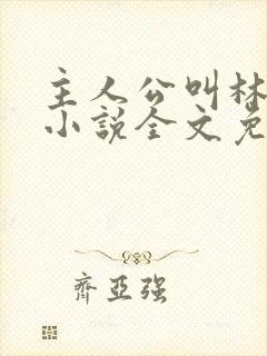 主人公叫林默的小说全文免费