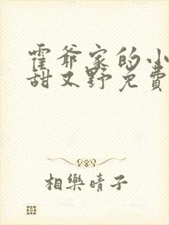 霍爷家的小祖宗甜又野免费下载全文
