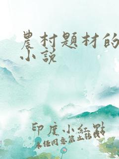 农村题材的言情小说