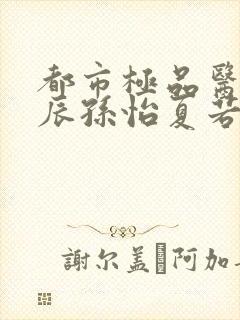 都市极品医神叶辰孙怡夏若雪txt下载全本