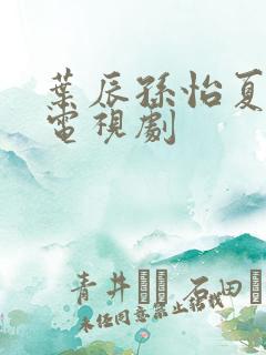 叶辰孙怡夏若雪电视剧