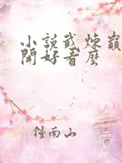 小说武炼巅峰杨开好看么