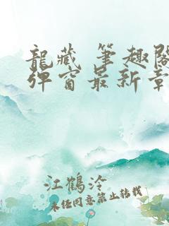 龙藏 笔趣阁无弹窗最新章节