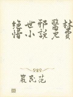 绝世邪医林凡叶惜小说免费阅读