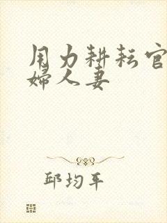 用力耕耘官场少妇人妻