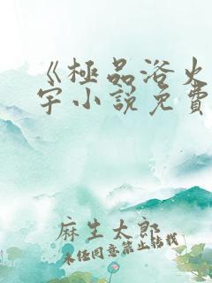 《极品浴火》杨宇小说免费阅读