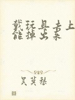 戴玩具去上学不能掉出来