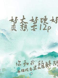 好大好硬好深好爽想要12p