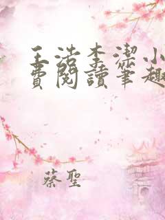 王浩李洁小说免费阅读笔趣阁